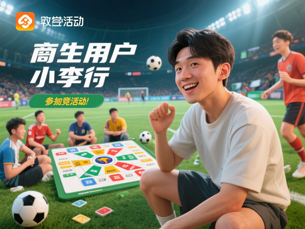 以一位普通用户小李的经历为例，他原本只是足球的普通